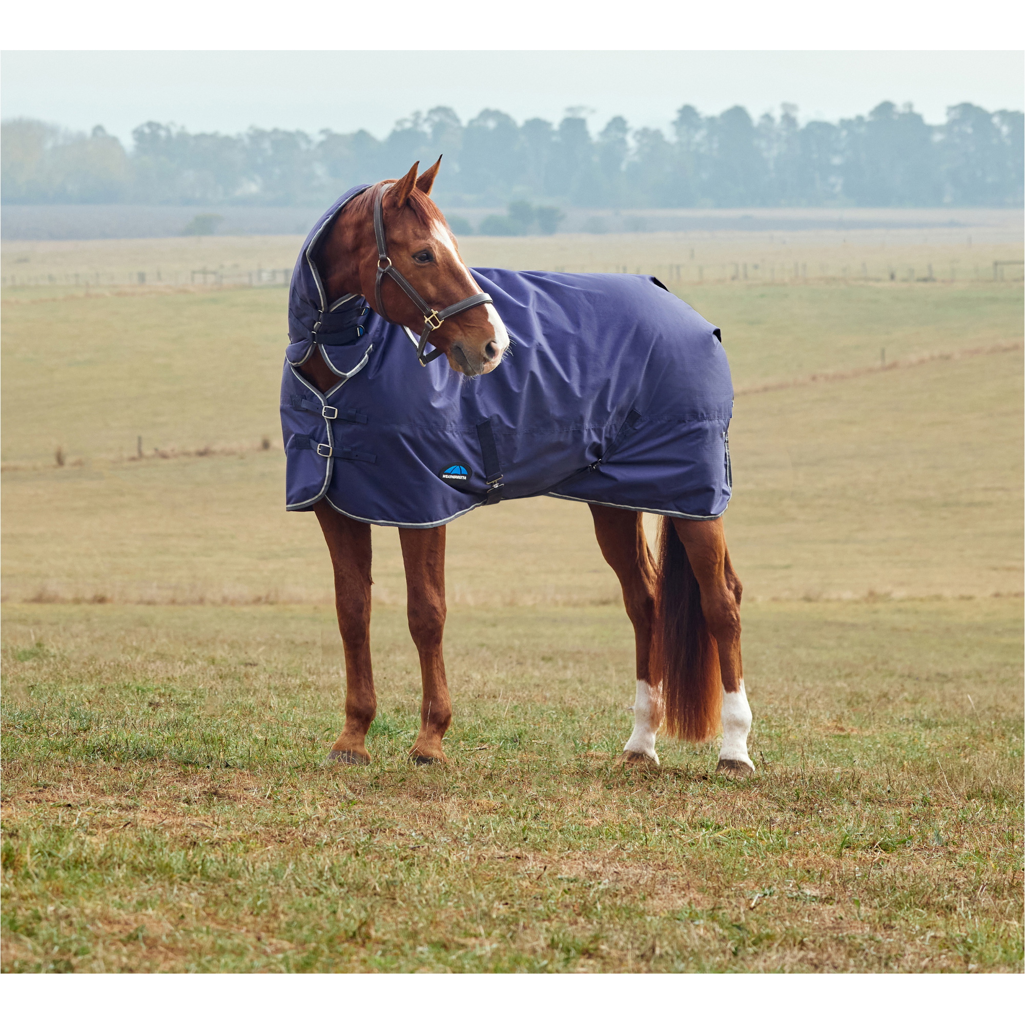 2025 WeatherBeeta Comfitec Tyro Turnout Combo Neck 1029035 - Navy